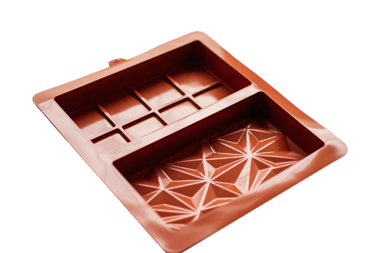 Шоколадная форма для "дубайского шоколада" 2x