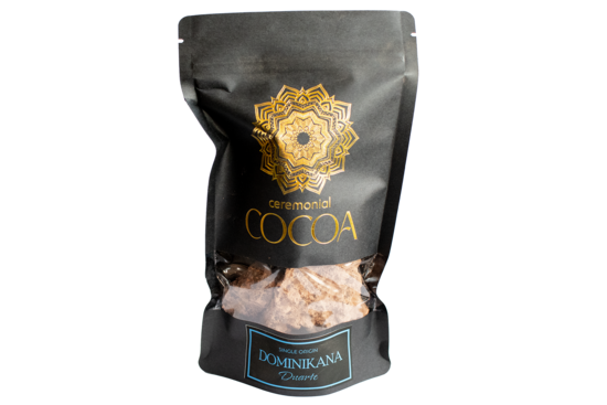 Ceremonial cacao from the Dominican Republic, Durate region