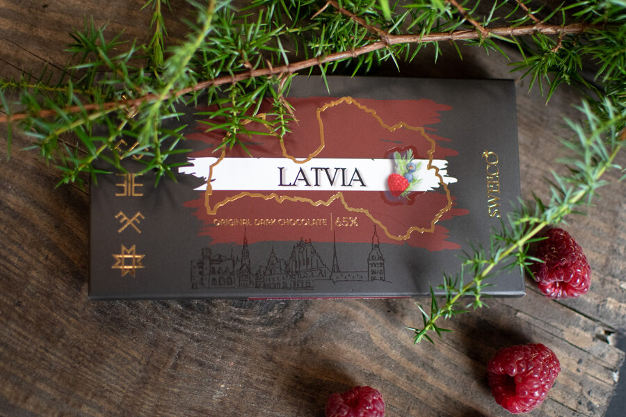 Gift chocolate LATVIA